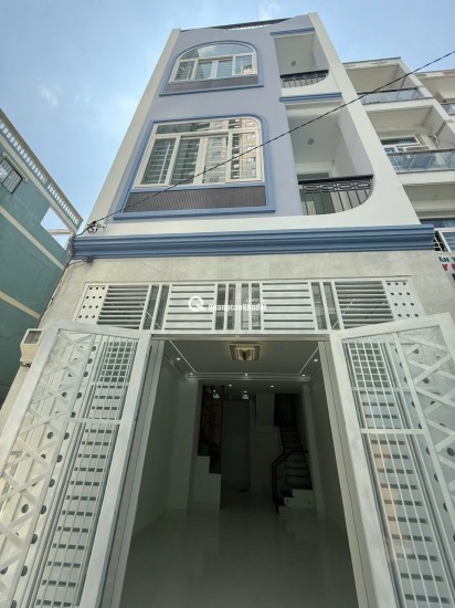 NHÀ 4 TẦNG MỚI XÂY, HẺM 6m, QUẬN 8, GẦN VÕ VĂN KIỆT, 4x11m, NHỈNH 6tỷ